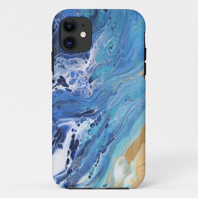 Funda De Case-Mate Para iPhone Orilla de mar (Reverso)