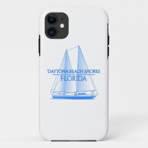 Funda Para iPhone 11 Orillas de Daytona Beach Costera Náutica Vela