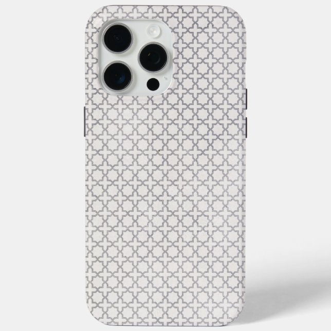 Funda De Case-Mate Para iPhone Ornamento árabe elegante (Reverso )