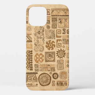 Funda Para iPhone 12 Ornamento étnico hecho a mano