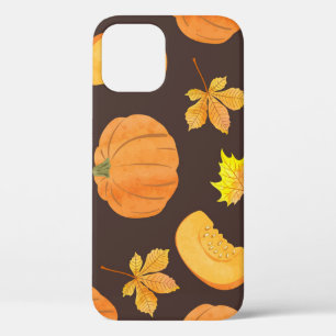 Funda Para iPhone 12 Ornamento floral de unicornio: patrón sin foco