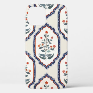 Funda Para iPhone 12 Ornamento vintage oriental sin solera con sujetado