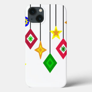Funda Para iPhone 13 Ornamentos de Navidad