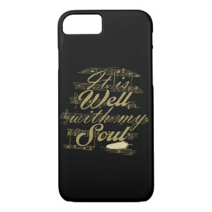 Funda Para iPhone 8/7 Oro está bien con mi alma