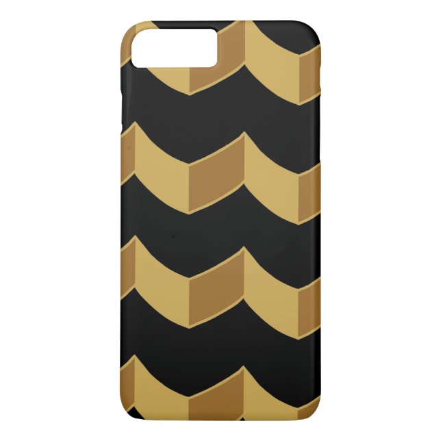 Funda De Case-Mate Para iPhone Oro Negro (Reverso)