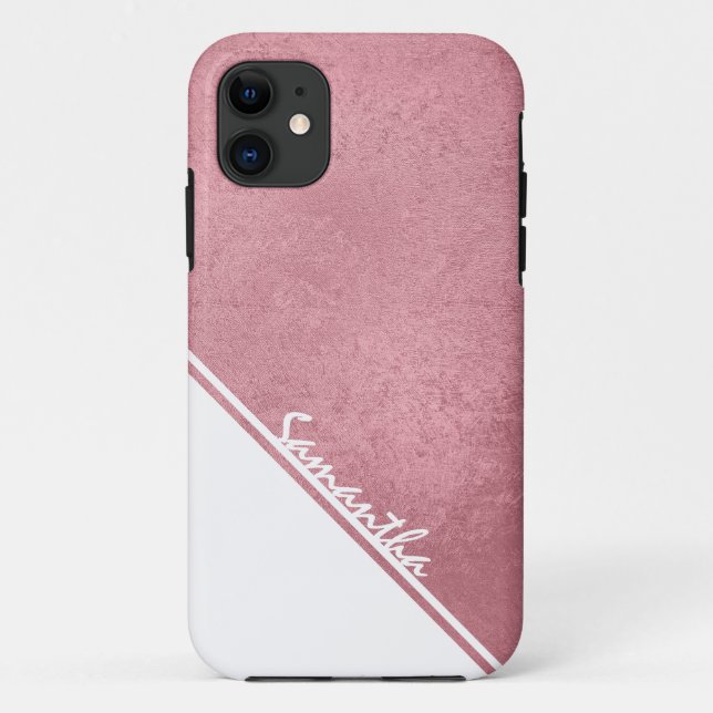 Funda De Case-Mate Para iPhone Oro Rosa (Reverso)