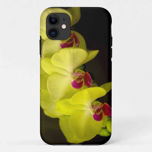 Funda De Case-Mate Para iPhone Orquídea amarilla - estuche para iPhone (Reverso)