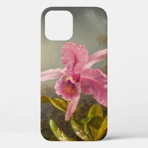 Funda Para iPhone 12 Orquídea con dos Hummingbirds Heade