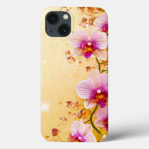 Funda Para iPhone 13 Orquídeas delicadas Floral Botánico Femenino