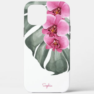 title_seo2 Orquídeas rosadas calientes Floral tropical con su