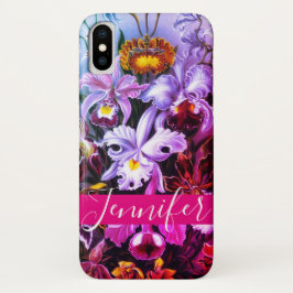 Funda Para iPhone 14 De Case-Mate Orquídeas rosadas personalizadas