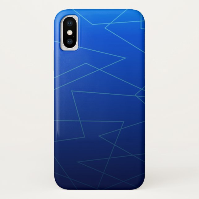 Funda De Case-Mate Para iPhone Oscuro azul (Reverso)