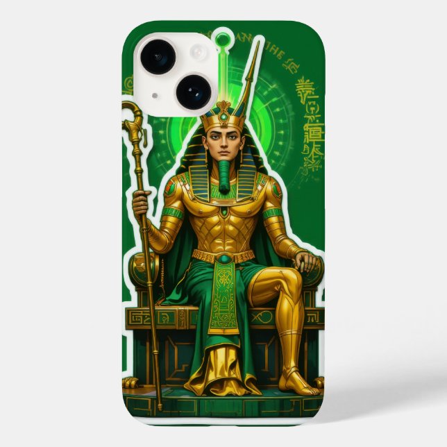 Funda De Case-Mate Para iPhone Osiris – Dios del Más Allá (Reverso )