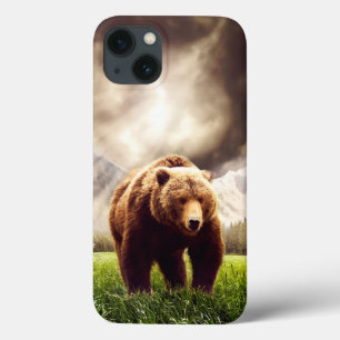 Funda Para iPhone 13 Oso de la montaña