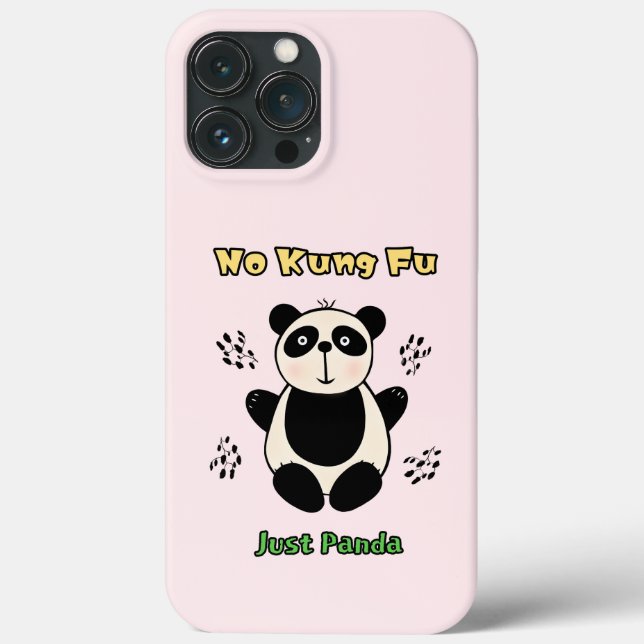 Funda De Case-Mate Para iPhone Oso de panda (Reverso )