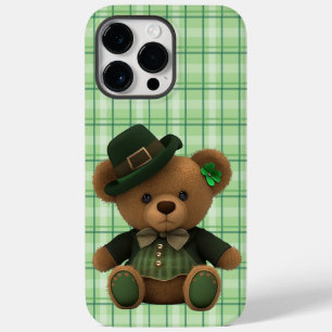 FUNDA PARA iPhone 14 PRO MAX DE Case-Mate OSO DE TEDÍA IRLANDÉS CUIDADO CON PATRÓN DE PLACA 