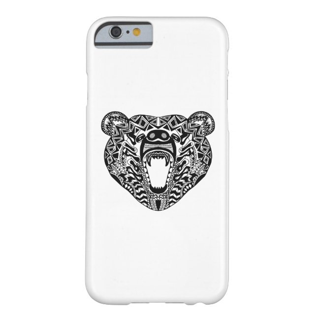 Funda De Case-Mate Para iPhone Oso del estilo (Reverso)