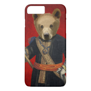 Funda Para iPhone 8 Plus/7 Plus Oso en ropas azules 3