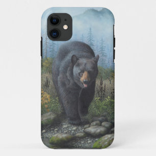 Funda Para iPhone 11 Oso negro