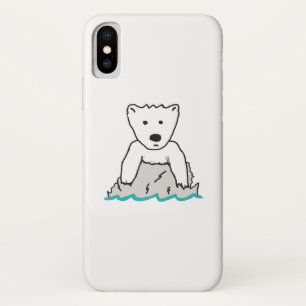 Funda Para iPhone X Oso polar
