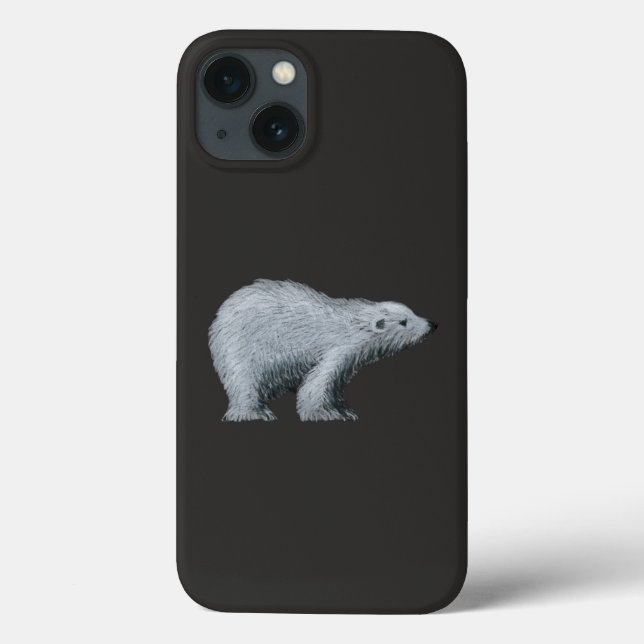 Funda De Case-Mate Para iPhone Oso polar (Reverso)