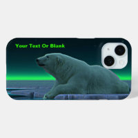 Oso polar del borde del hielo