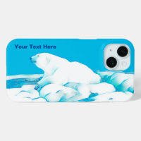 Oso Polar En El Estuche Para iPhone Funda-Mate