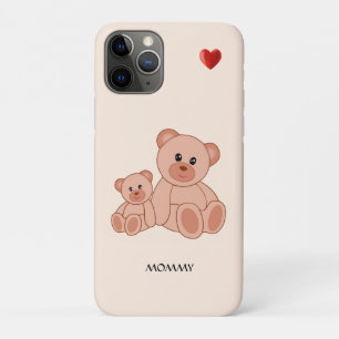 Funda Para iPhone 11 Pro Osos cortos en estuche para iPhone Funda-mate Beig