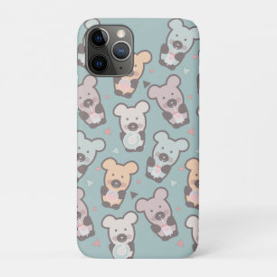 Funda Para iPhone 11 Pro Osos rallados dulces Snacks Confetti