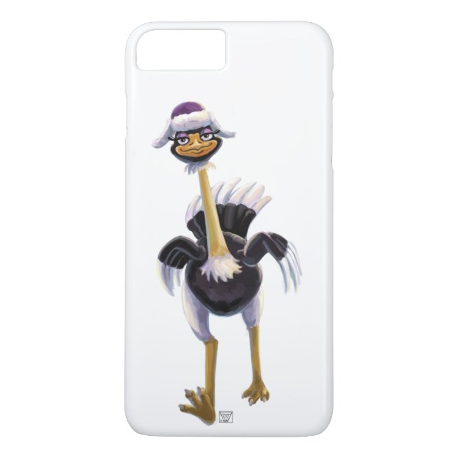 Funda De Case-Mate Para iPhone Ostrich de montaña (Reverso)