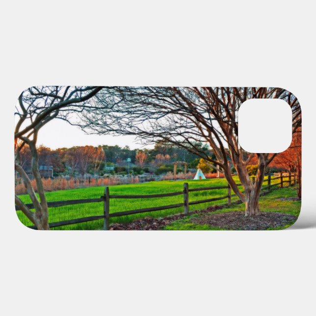 Funda De Case-Mate Para iPhone Otoño al atardecer por Shirley Taylor (Reverso (Horizontal))