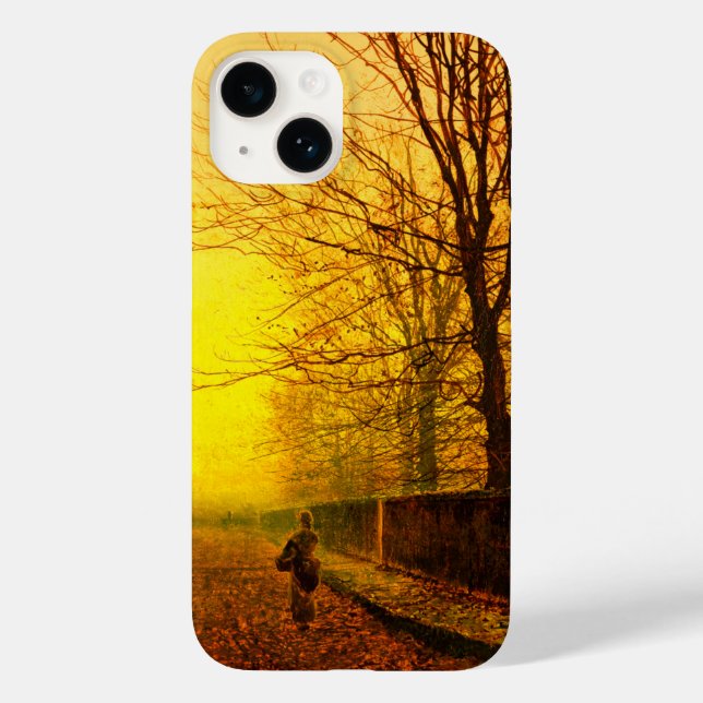 Funda De Case-Mate Para iPhone Otoño Dorado John Atkinson Grimshaw (Reverso )