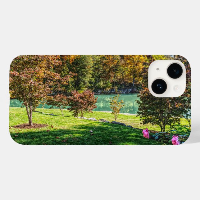 Funda De Case-Mate Para iPhone Otoño En Dogwood (Reverso  (Horizontal))