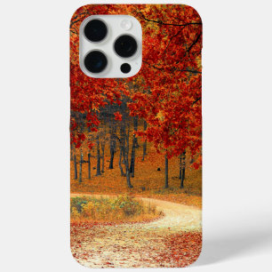 Funda Para iPhone 15 Pro Max otoño en el bosque