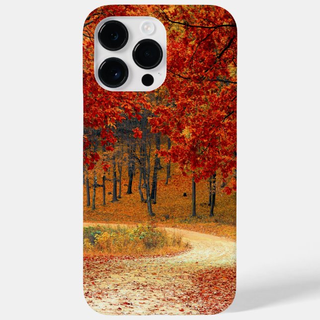 Funda De Case-Mate Para iPhone otoño en el bosque (Reverso)