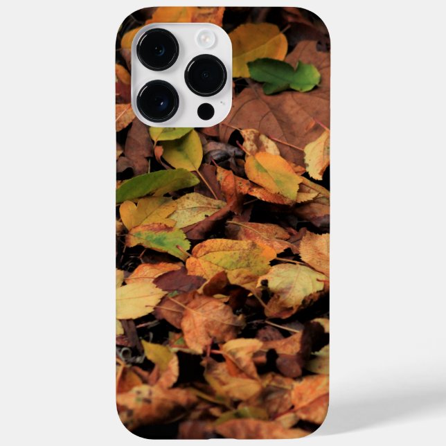 Funda De Case-Mate Para iPhone otoño, hojas secas (Reverso)