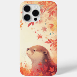 Funda Para iPhone 15 Pro Max Otoño Maravilloso de Nutria