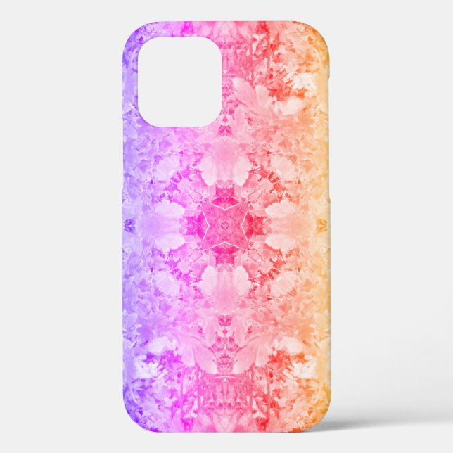 Funda De Case-Mate Para iPhone Otoño Sale de Mandala Art Hippie Tapiz Tejido (Reverso )