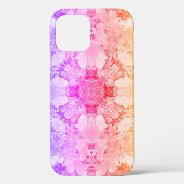 Funda De Case-Mate Para iPhone Otoño Sale de Mandala Art Hippie Tapiz Tejido (Reverso )