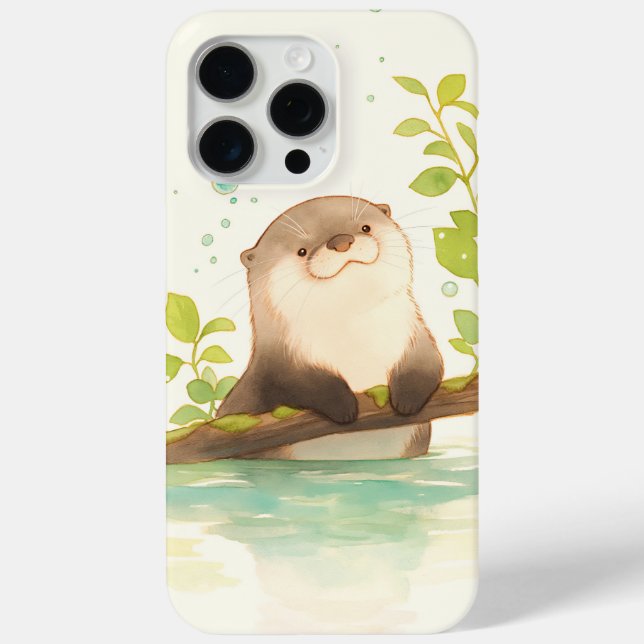 Funda De Case-Mate Para iPhone Otter en el sueño de la deriva (Reverso )