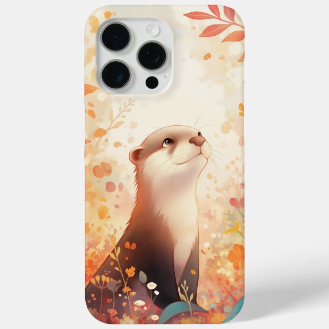 Funda De Case-Mate Para iPhone Otter Magical Foliage (Reverso )
