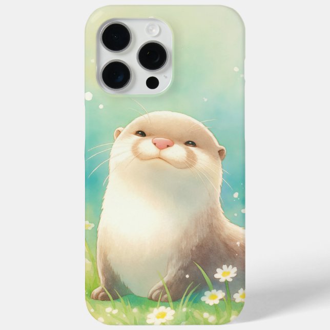 Funda De Case-Mate Para iPhone Otter Meadow Haven (Reverso )