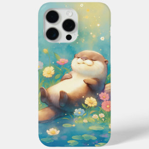 Funda Para iPhone 15 Pro Max Otter Serene Pond Paradise