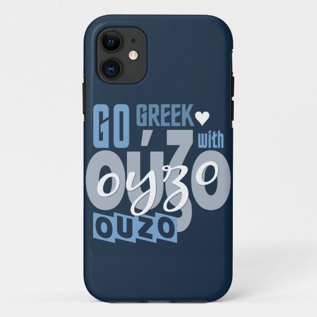 Funda De Case-Mate Para iPhone OUZO iPhone 5 funda-mate, personalizable (Reverso)
