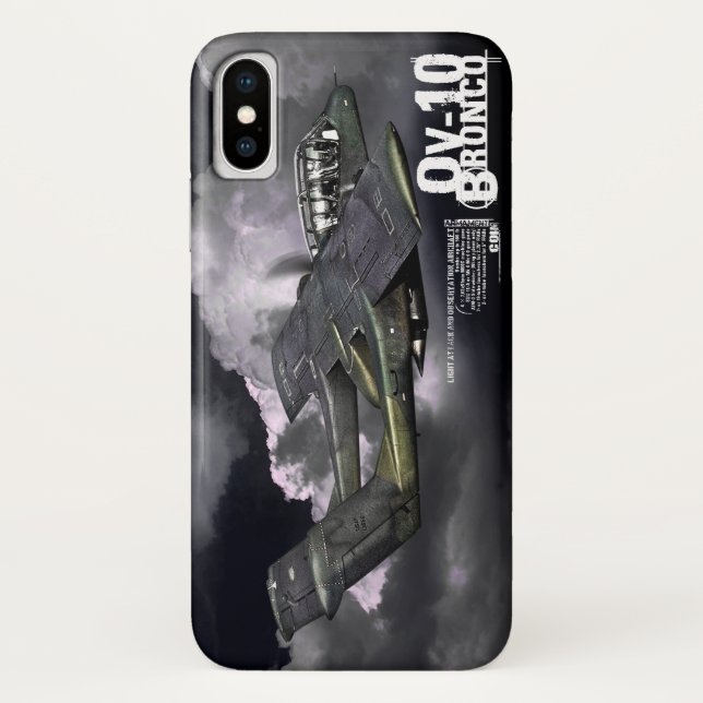 Funda De Case-Mate Para iPhone OV-10 Bronco (Reverso)