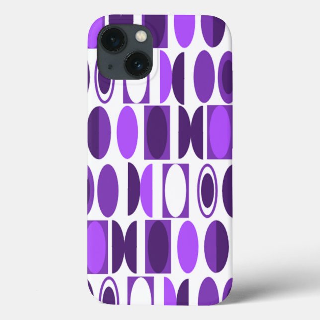 Funda De Case-Mate Para iPhone Ovalos Art Deco (Reverso)