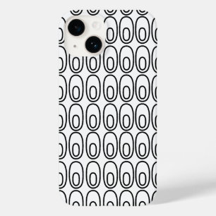 Funda Para iPhone 14 De Case-Mate Ovalos blancos repetitivos