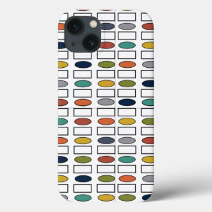 Funda Para iPhone 13 Ovalos y Rectángulos