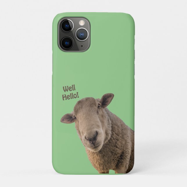 Funda De Case-Mate Para iPhone Oveja (Reverso)