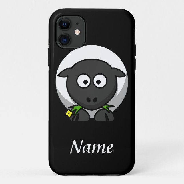 Funda De Case-Mate Para iPhone Oveja Personalizado personalizada (Reverso)